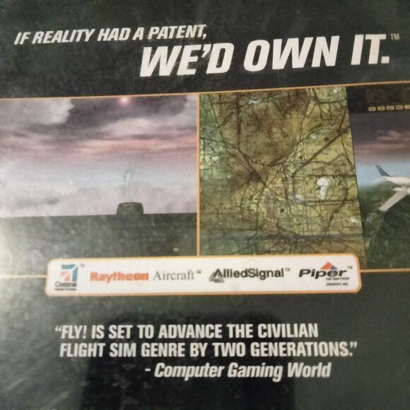 Fly PC Game 3 Disc Set Terminal Reality Flight Simulation Aviation CD 1999 - Picture 6 of 6